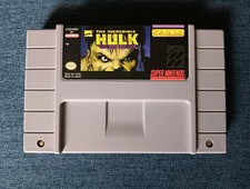 The Incredible Hulk (U.S. Gold, 1994) SNES Game Cartridge Only ~ Tested, Working