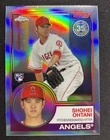 2018 Topps Chrome Shohei Ohtani 1983 RC Refractor Rookie #83T-6 Angels *READ*