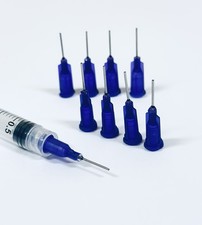 10pcs Purple 21G 13mm Dispensing Blunt Precision Tips Nozzle for Glue,oil Paints