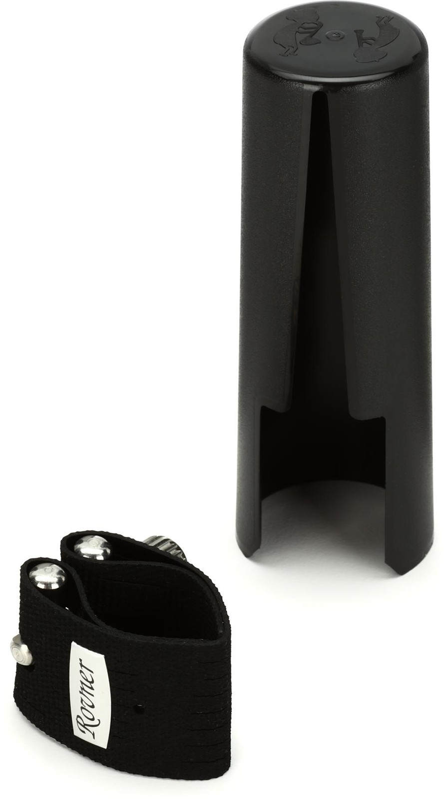 Лигатура и колпачок Rovner Mark III для тонкого металлического мундштука тенор-саксофона - 2 м 5790₽