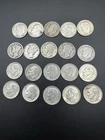 20 Mercury Roosevelt Dimes 90% Silver Lot $2 Face 1.44oz Junk Silver