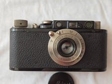 Mint- Leica Camera II Body S : 908XX  Nickle Elmar 5cm Lens w/Box