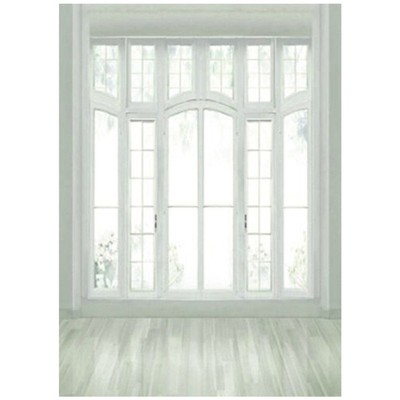 3X5FT EuropäIscher Fensterboden WeißEr Art Photography Backdrop Studio Back8274