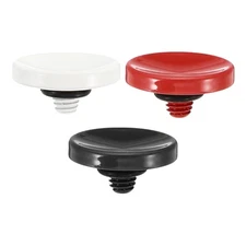 Camera Shutter Button 3pcs Shutter Release Button Concave, Red Black White