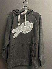 Men  s Size L Buffalo Bills Hoodie Big Appliqu  Logo Antigua New On Sale