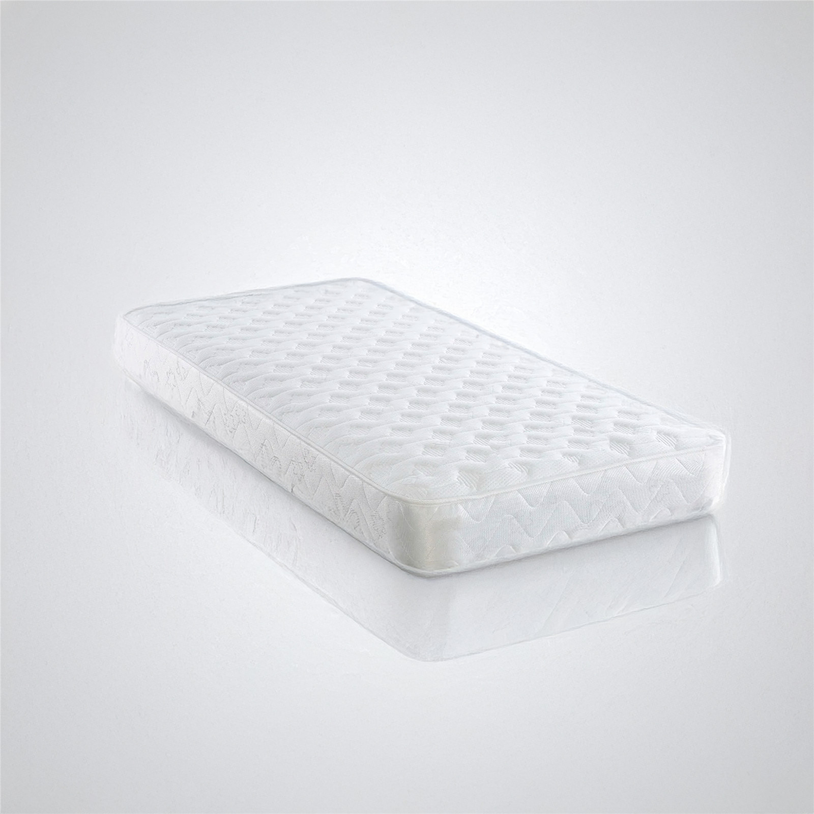 4FT6 Doube Rolled Mattress - Bonnell Spring, Medium Firm, Economy Sleep Solution