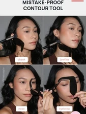 Total Contour Face Stencil In Black BNIB Perfect Contour Every Time