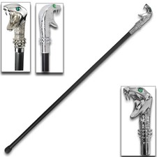 Harry Potter  Cosplay Lucius Malfoy's Walking Stick Rubber Foot Handle