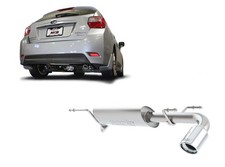 Borla Edelstahl Sportauspuff für Subaru XV ab 2011 81mm rund
