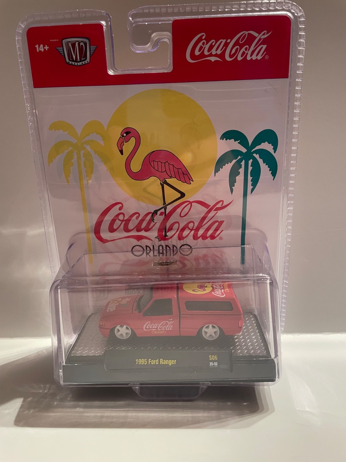 M2 Machines Coca Cola 1995 Ford Ranger Orlando Florida Store Exclusive 