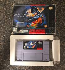 Batman Forever (SNES, 1995) Authentic w/ Box