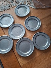 Gilde Zinn 95 % 7 Glasuntersetzer gebr.w.Neu