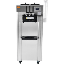 VEVOR Macchina per Gelato Morbido Commerciale 21-31 L/H 3 Gusti Libera Instal...