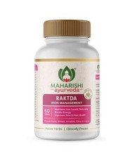 Maharishi Ayurveda Raktda 60 Tabs With Long Expiry  Free Shipping