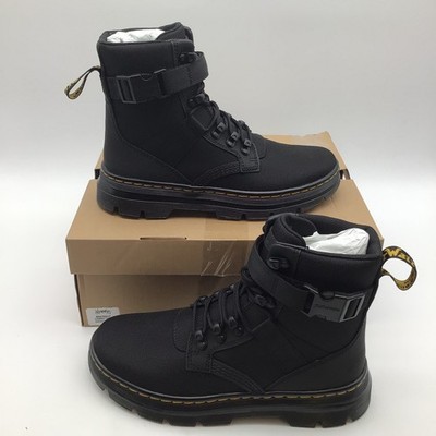 Dr. Martens Combs Tech II Black Extra Tough Ajax Utility Boots Mens Size 8 NEW