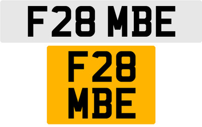 F28 MBE MAT MATT MARK MICK MIK MIC MEL MAX MIA MAS MCK MOL PRIVATE NUMBER PLATE