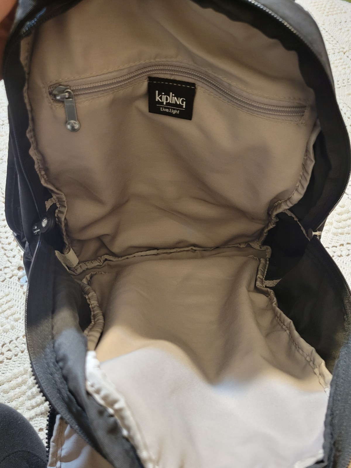 NWT Kipling Challenger Backpack, Black - image 8