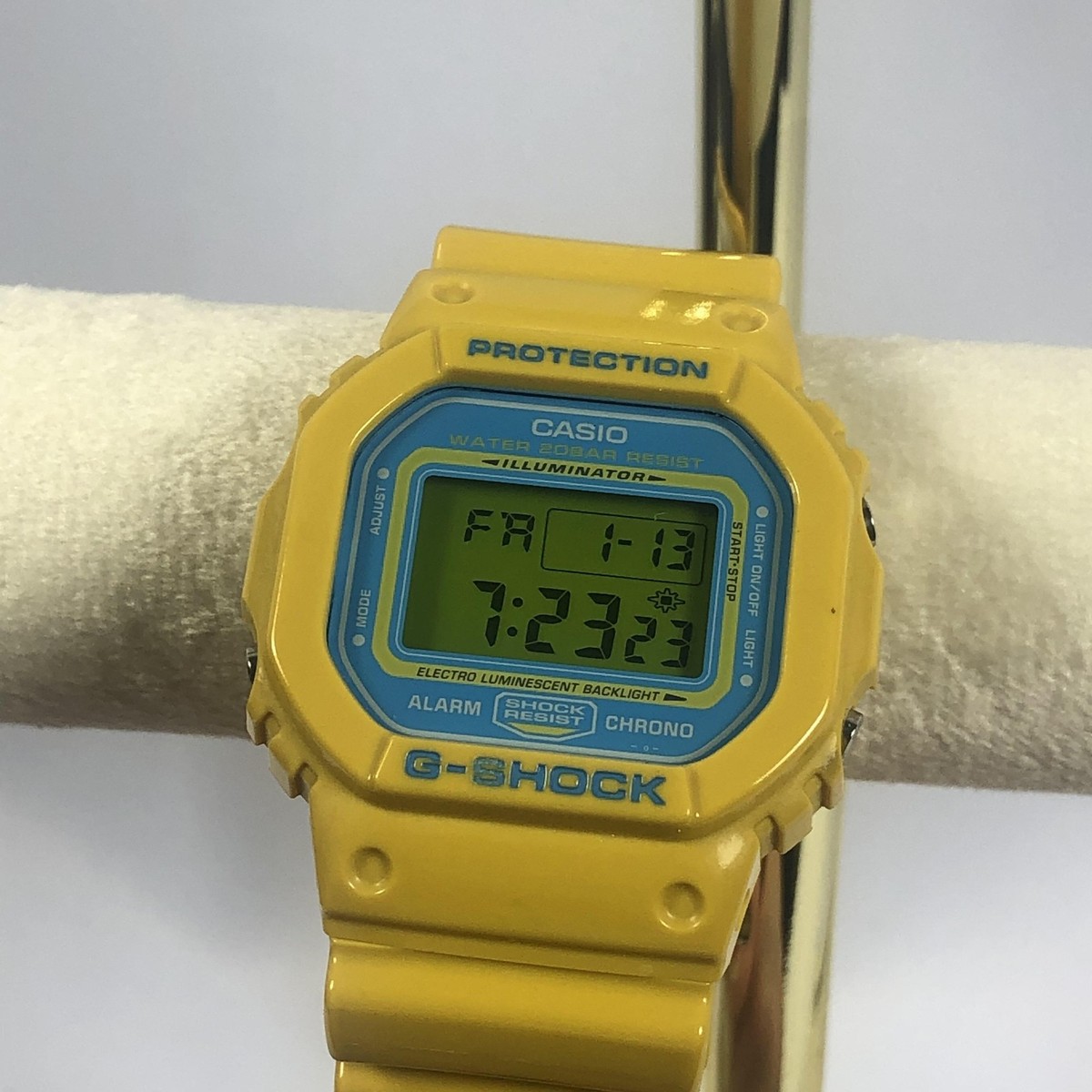 極美品 稼働品 CASIO G-SHOCK DW-5600CS 箱付き 1545 Casio G-Shock 1545 DW-5600CS Protection Digital Quartz