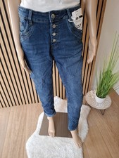   KAROSTAR Plus SIZE BAGGY JEANS Hose Blau M ...