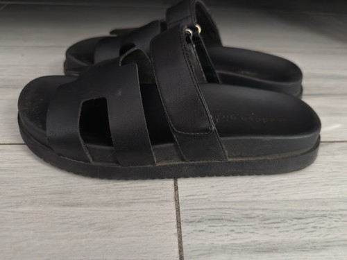 Sandalia Darla Madden Girl Negra Talla 7 Sin Cordones Informal Clásica - Imagen 4 de 7