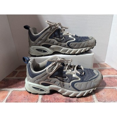 2010 Nike Air ACG Terra Sebec Womens Hiking Shoes Sneakers Blue Gray Size 9.5