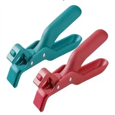 1/2x Non-slip Hot Bowl Gripper Anti Scald Bowl Tongs Household Plate Clamp Pan