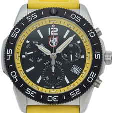 LUMINOX 3145 Men's Watch: Pacific Diver Chronograph in Stainless Steel/Rubber
