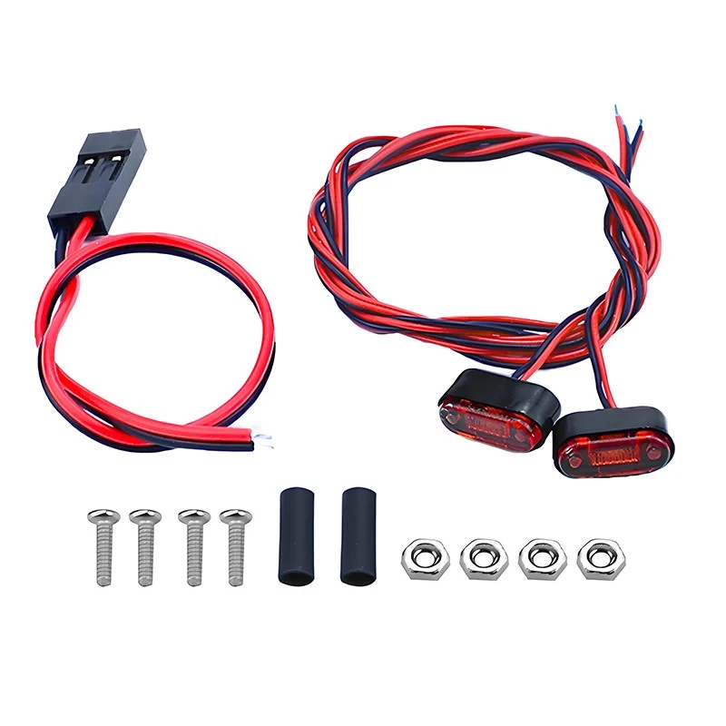 RC Car LED Position Lamp Warning Light for Tamiya RC Truck Traxxas TRX4 RC4WD - Image 3 of 4