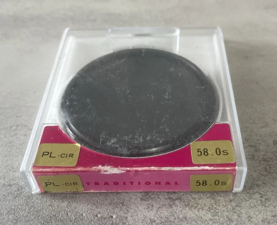 Calumet 58mm Circular Polarizer Traditional Filter Made in Japan - Image 2 of 4