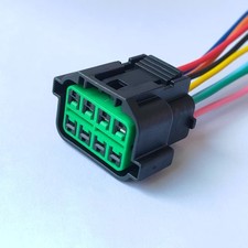 8-way Drl Lamp Headlight Halogen Headlight Connector Pigtail For Hyundai Kia