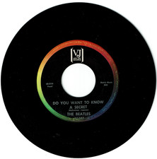 ORIGINAL 1964 US BEATLES 'DO YOU WANT TO KNOW A SECRET' VEE JAY 587.02C (SPIZER)