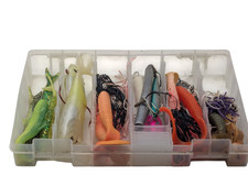 17 Salt Water Bottom Fishing Jigs-Several Weights Lengths Sizes And Colors-Used