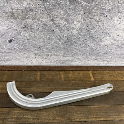 ビンテージ FUJI 富士自転車 チェーンカバー 昭和 レトロ 当時物 現状 Vintage Fuji BMX Bike Chain Guard Silver Metal 17in Japan 70s 80s