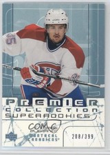 2003 Upper Deck Premier Collection Super Rookies 208/399 Tomas Plekanec #64 r7p