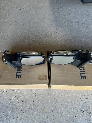 2014-2018 oem Chevy Gmc chrome Mirror Side Mirrors Does Have Turn Signal Option