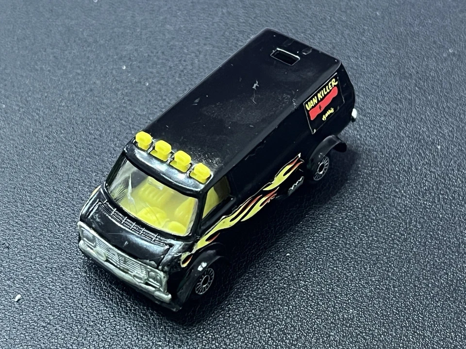De colección Zee Toys Zylmex P343 Negro Dodge Van Killer 1:64 Diecast Foto 2 de 4
