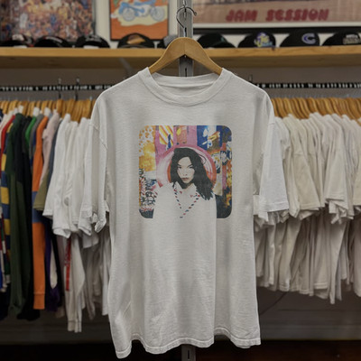 1995 Bjork Post Rare T-Shirt White M