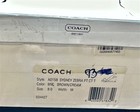 NEW IN BOX~COACH SYDNEY ZEBRA BROWN/CREAM SLINGBACK 8 $250-SANDALS-GoRgEoUs! $49 — photo 5