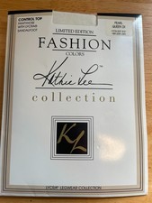 Kathy Lee Ltd. Silky Sheer Control Top Pantyhose Pearl Sandal Foot Queen 2X