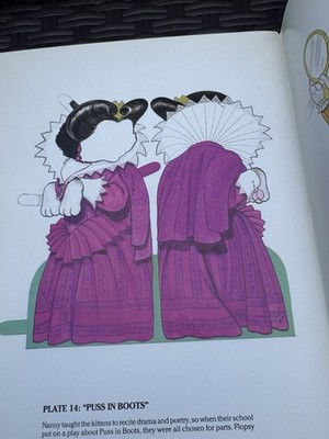 Tom Tierney Three Little Kittens Paper Doll Book-unused | eBay