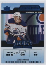 2022-23 Upper Deck Credentials Debut Ticket Access Blue 12/99 James Hamblin 1os2