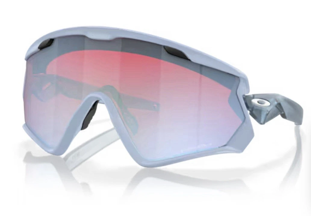 OAKLEY WIND JACKET 2.0 MATTE STONEWASH PRIZM SNOW SAPPHIRE SUNGLASSES OO9418-27