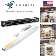 16-inch Dimmable Under Cabinet Light with Hand Wave Activation, 5 Color Temps