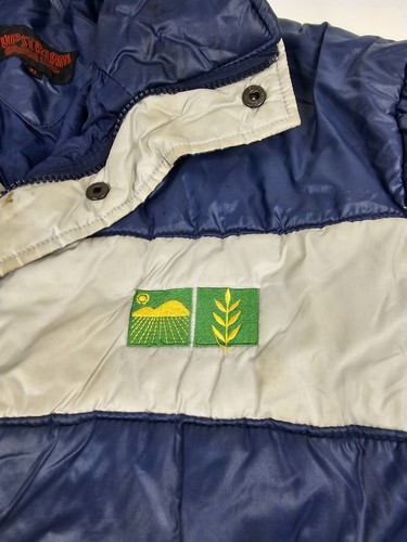 UPSTREAM Racing Division Nylon Jacket North Dakota Flag Vintage Men's Size XL - Picture 4 of 22