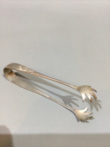 Vintage Nevada Silver D & A Sugar Tongues - Picture 3 of 5