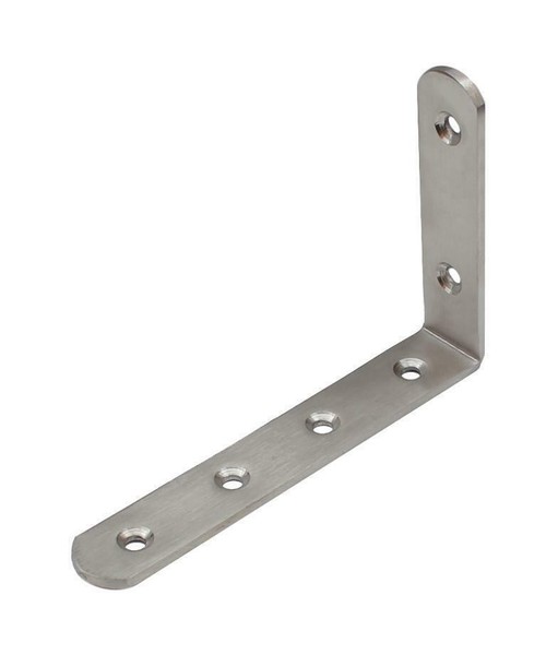 Edelstahl Winkelverbinder Lochwinkel Verbinder Holzverbinder Halter 4-09-image