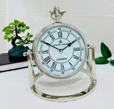 Beautiful Vintage Style Steering Type Clock with Stand - Rare - Very Nice One