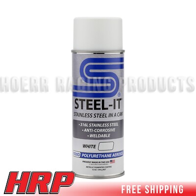 Steel-It 1030D Polyurethane, Industrial  Coatings, Weldable, Easy to Apply-White
