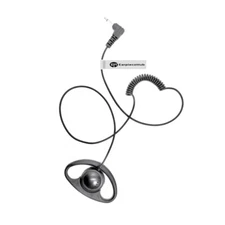 3.5mm D-Shape Jack Listen Only Headset Earpiece For Two Way Radios Walkie Radio
