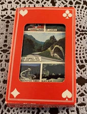 Playing Card Deck Smoky Mountains Souvenir Scenic Vintage Sealed Brand New Cards